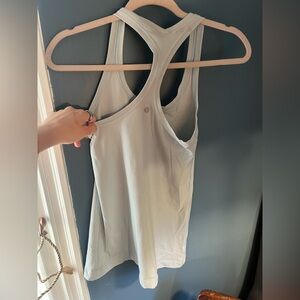 Lululemon Women's Light Blue Athletic Tank Top